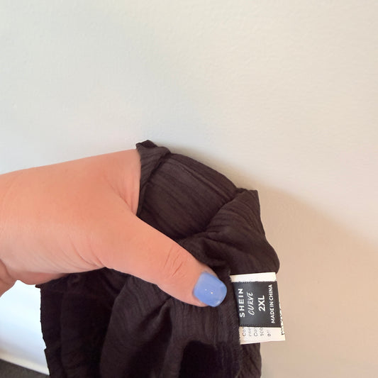 Shein Size 2XL Ribbed Shorts