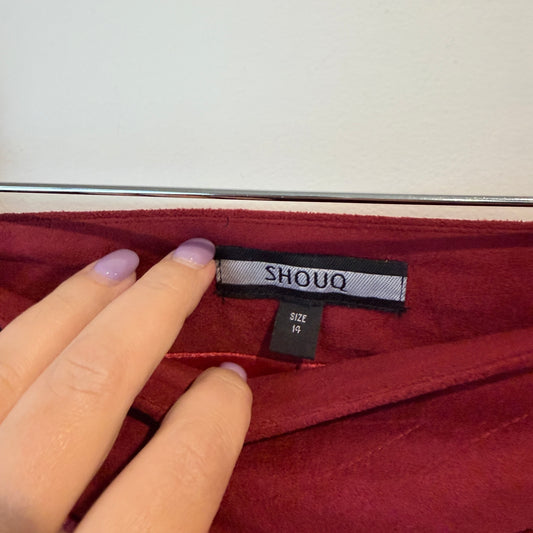 Shouq Size 14 Asymmetrical Midi Skirt