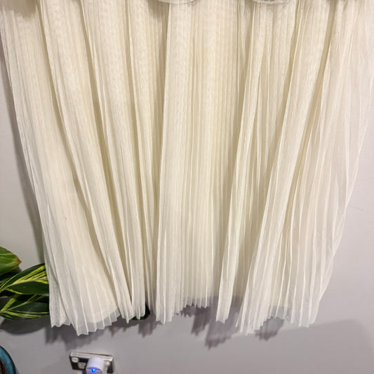 Kaleidoscope Size 44 White Sleeveless Dress