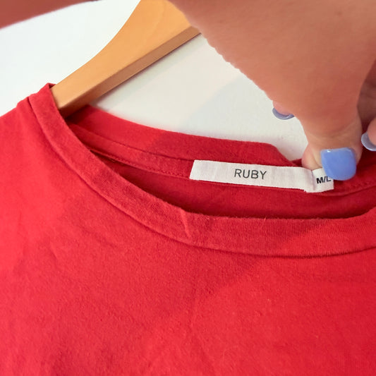 RUBY Graphic Tee – Size M/L