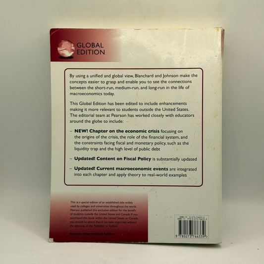 Macroeconomics Sixth Ed by Olivier Blanchard & David R. Johnson