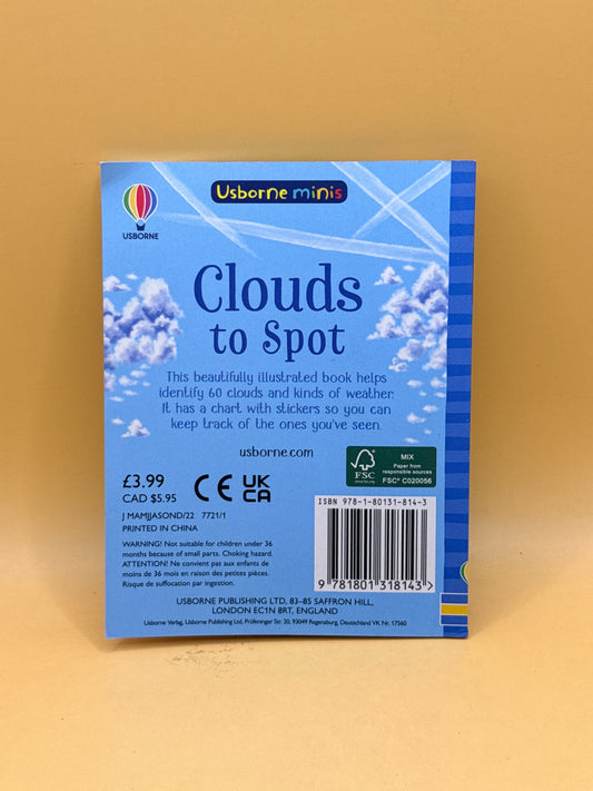 Clouds to Spot – Usborne Minis (with Stickers)