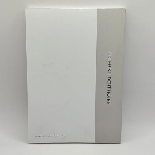 Maths Enrichment Student Notes: Euler