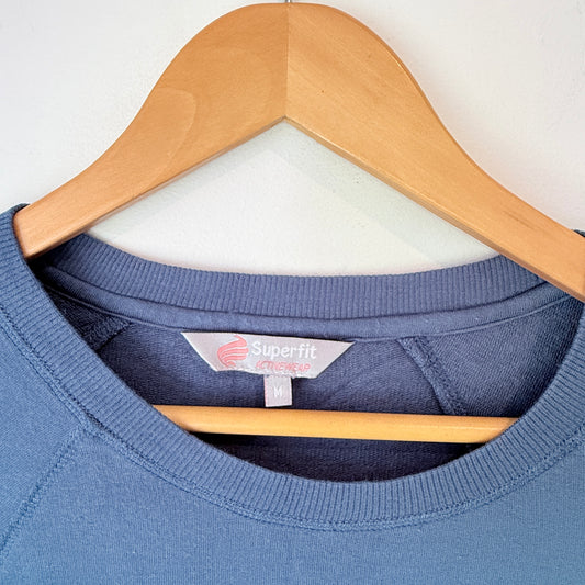 Superfit Activewear Blue Long Sleeve Top – Size M