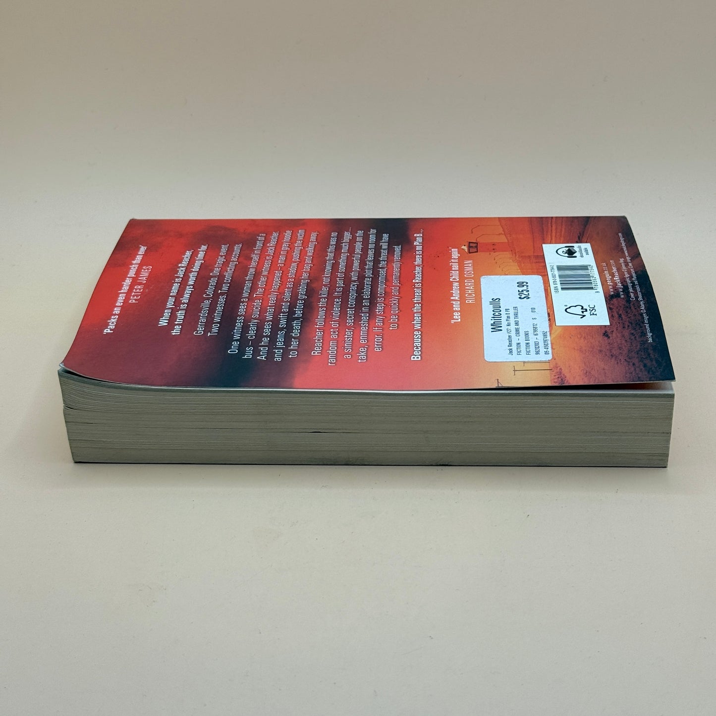 No Plan B by Lee Child and Andrew Child