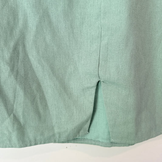 Showpo International Babe Mini Skirt - Sage Size 20