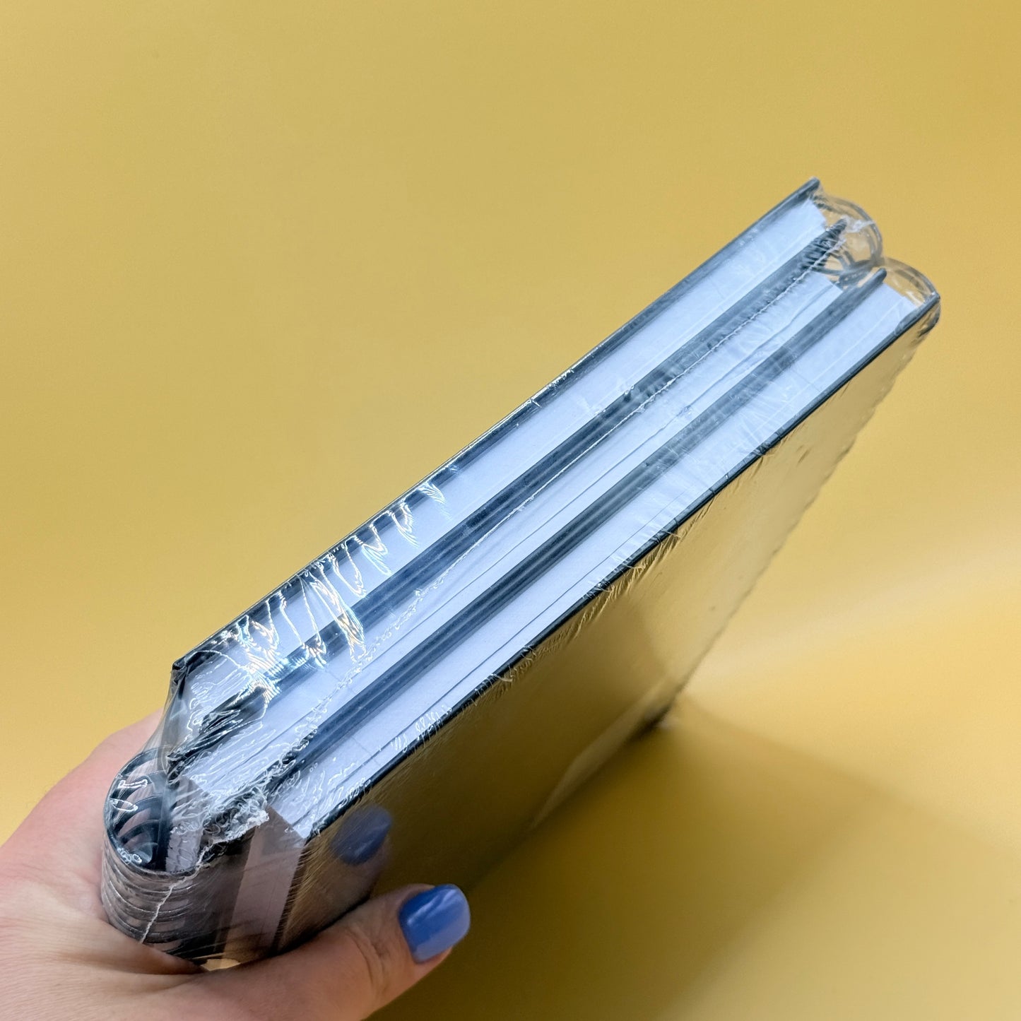 3 Pack ICON A5 Spiral Notebook – 200-Page Hard Cover (Black)