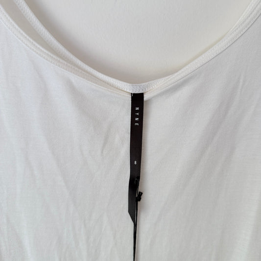 NYNE Block Dress Slip / Undershirt - White