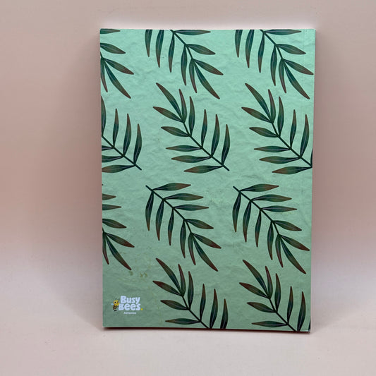 Leaf Print Journal by Busy Bees Aotearoa