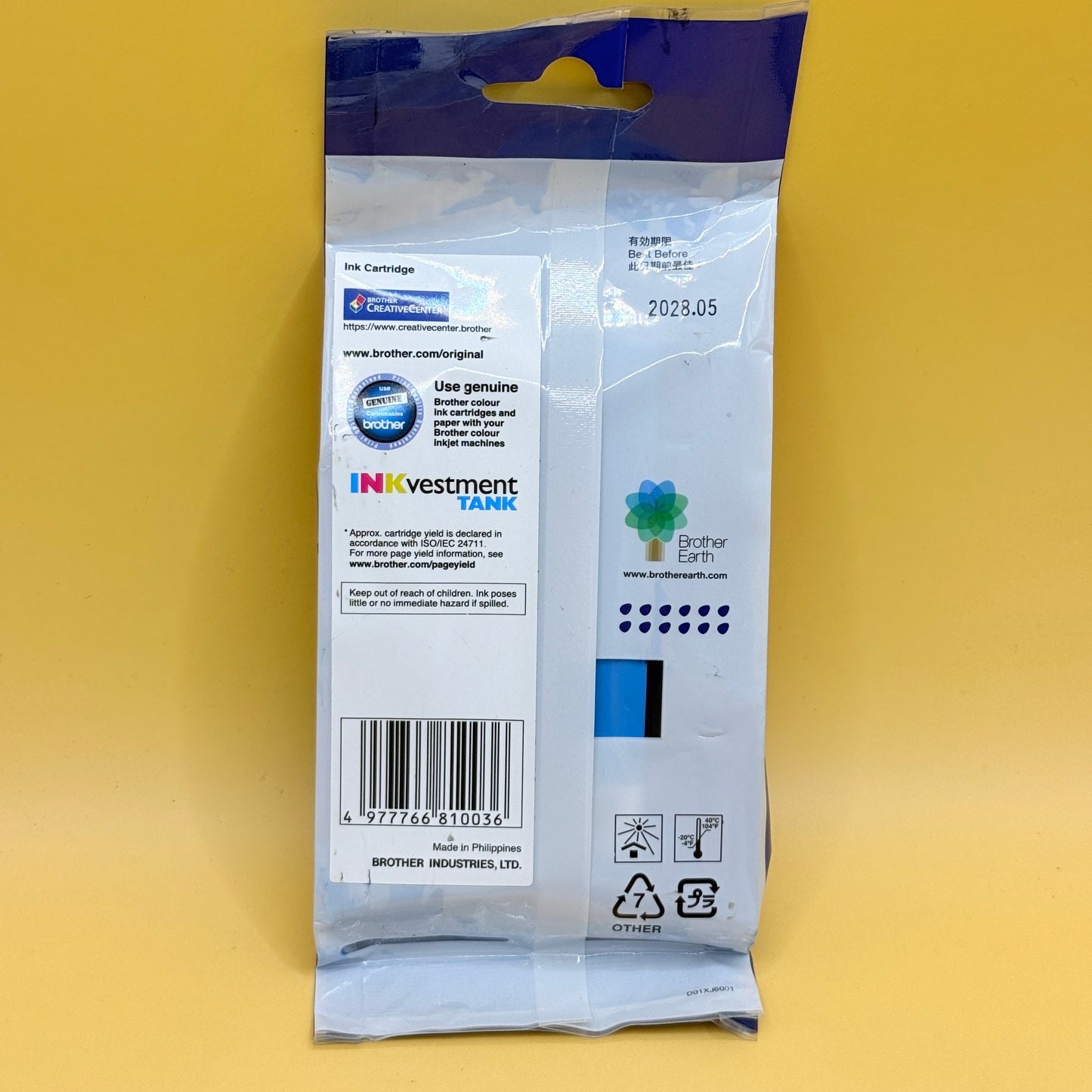 Brother LC436XL Cyan Ink Cartridge