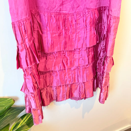 WORLD (NZ) Size L Acetate Skirt