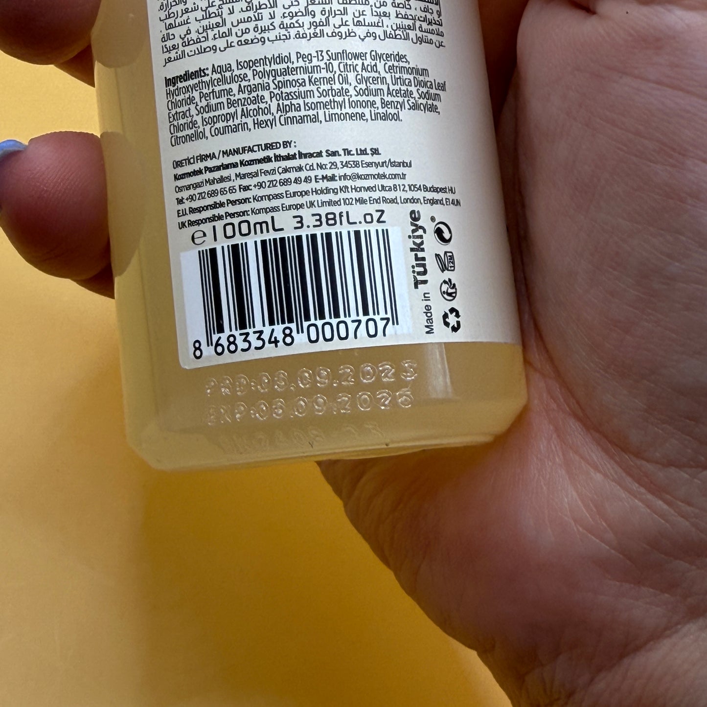 Agiva Pure Argan Hair Serum – 100ml