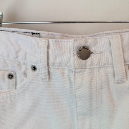 Dr. Denim White Echo Denim Mini Skirt Size XS
