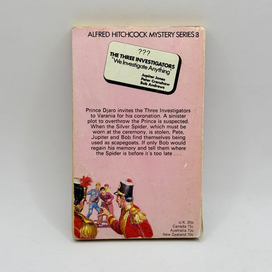 The Mystery of the Silver Spider by Alfred Hitchcock and The Three Investigators
