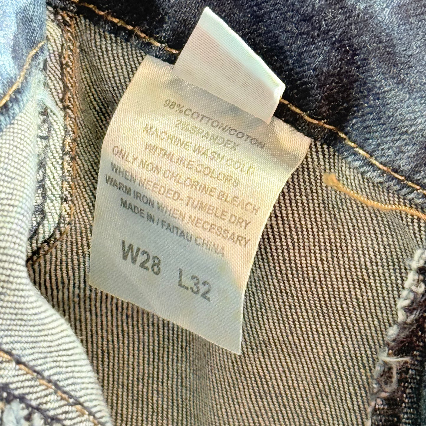 DISH High-Waisted Skinny Jeans – Multi-Button Fly, Size 28