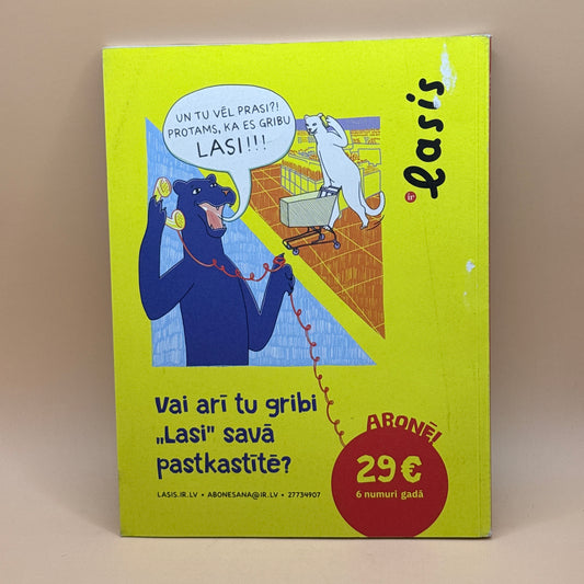 Lasis Magazine Issue No. 5 (October 2025) (Latvian Language)