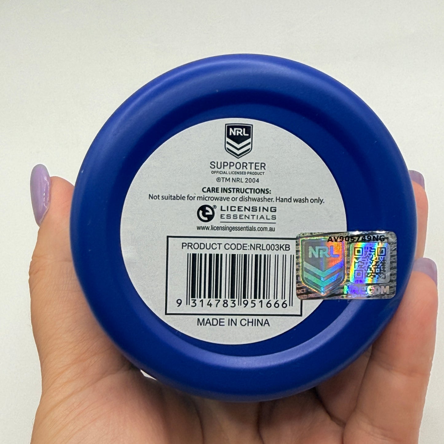 Licenced NRL Bulldogs – Insulated Can Cooler