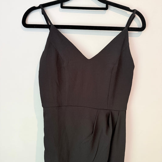 Showpo Lucky Day Maxi Dress Black Size 4