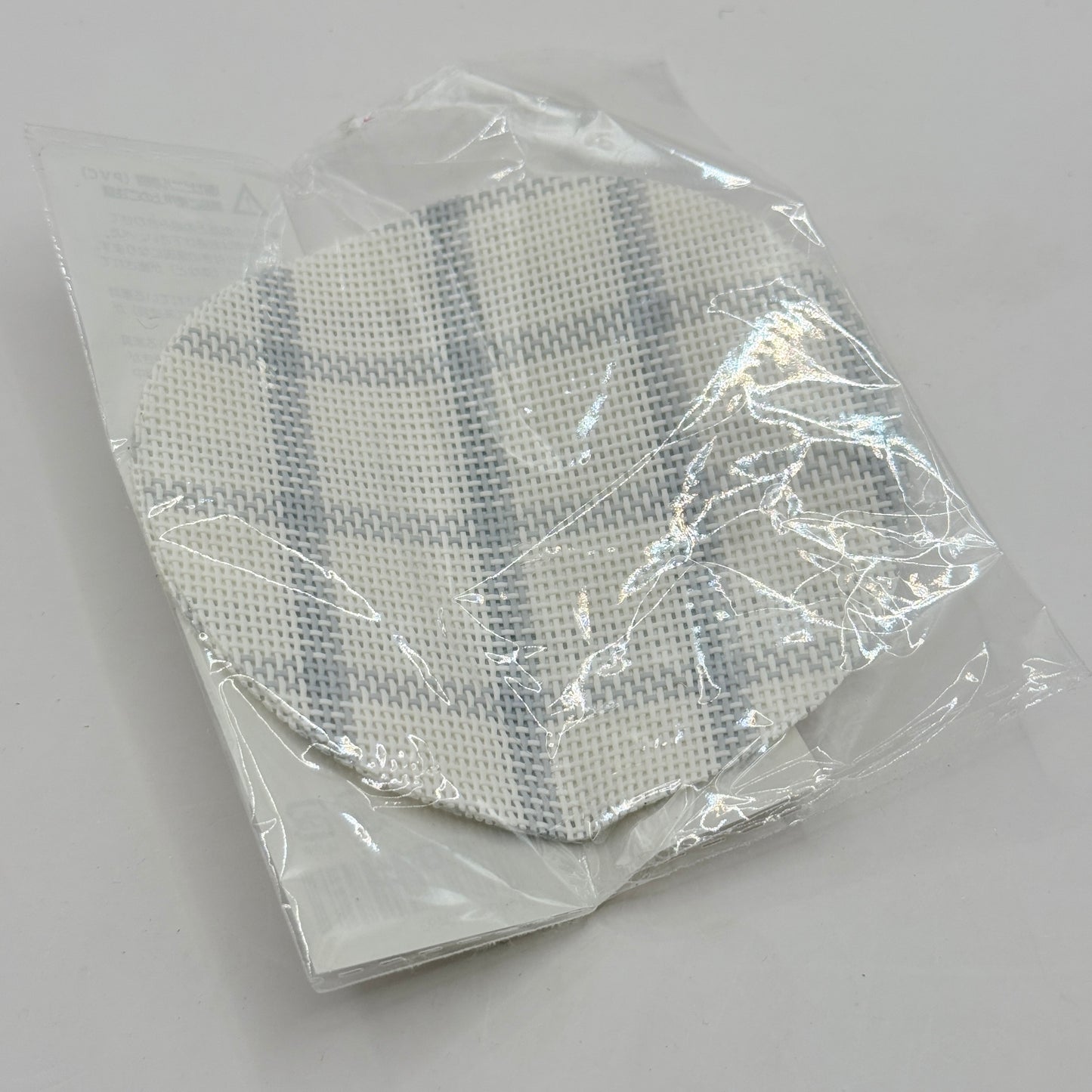 Francfranc Check Coaster Gray 2 Pack