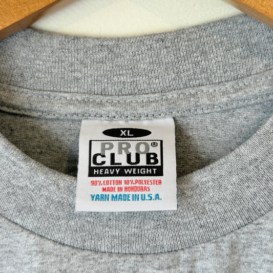 Pro Club Heavy Weight Tee – Grey XL