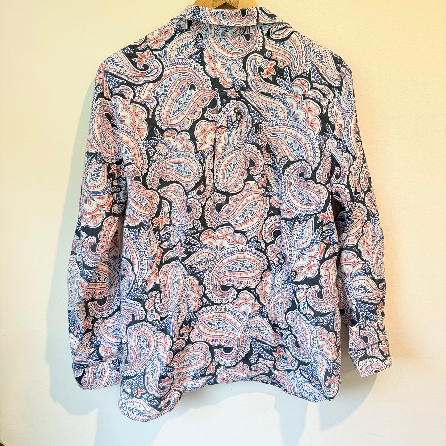 Trenery Paisley French Linen – Size M