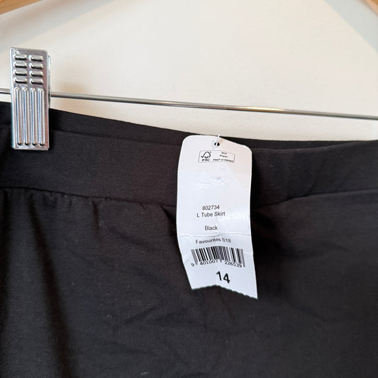 Spirit Black Tube Skirt – Size 14