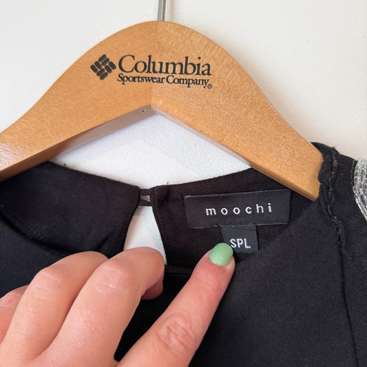 Moochi Size SPL Long-Sleeve Mini Dress