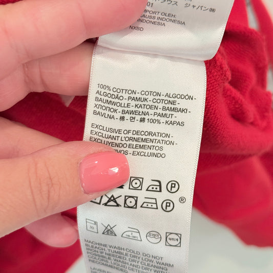 Levi Strauss & Co Hoodie in Brilliant Red