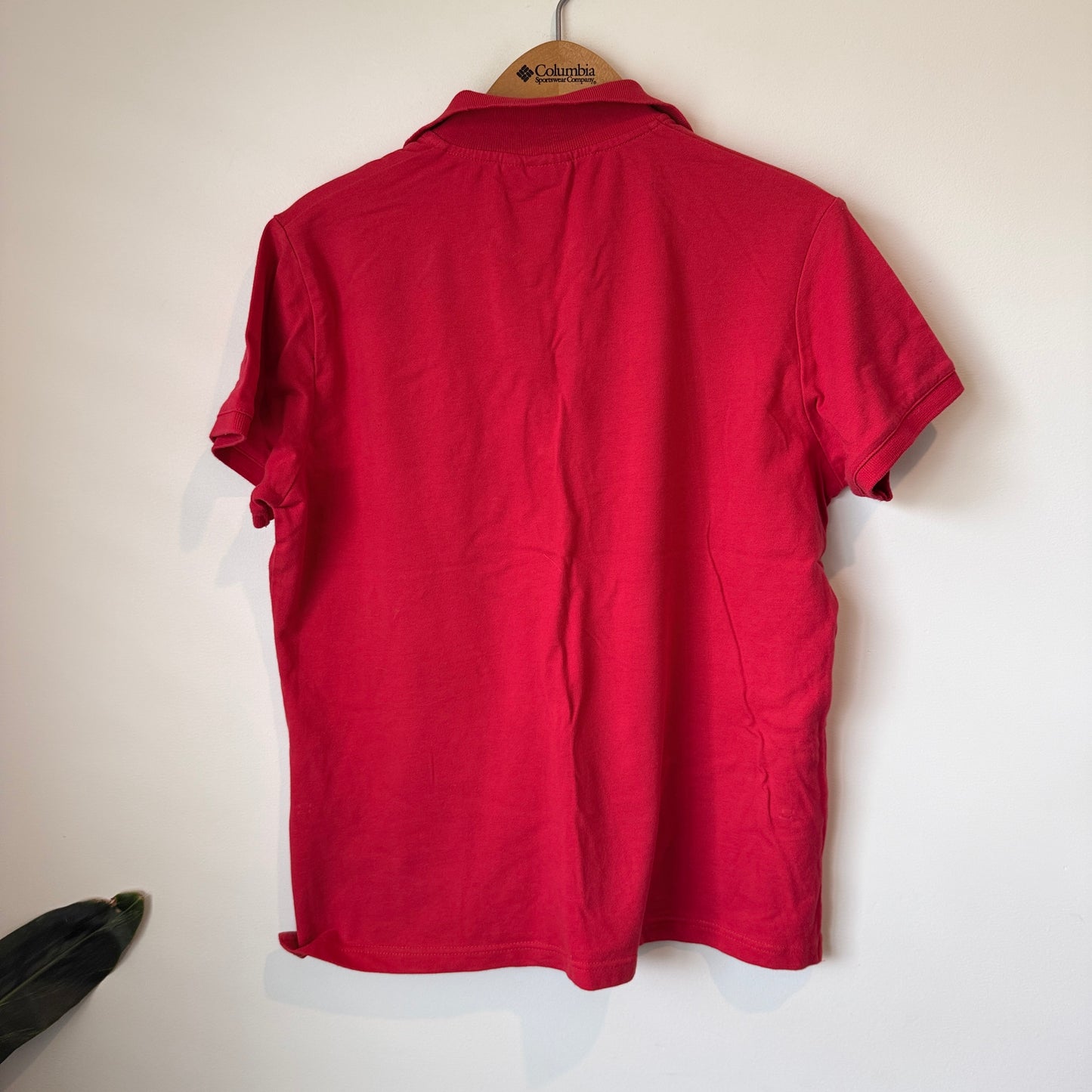 Biz Collection Size 16 Red Norfolk Island Short-Sleeve Polo Shirt