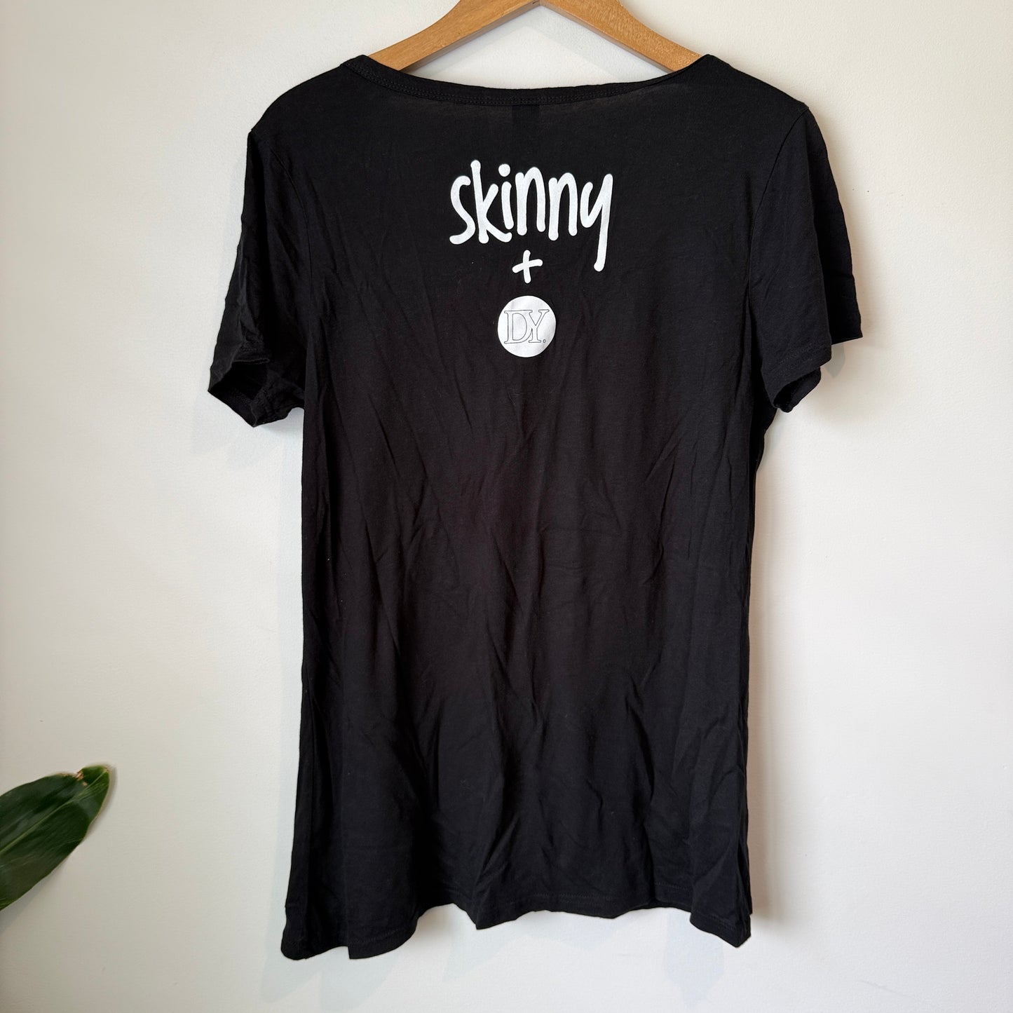 AS Colour Size S Skinny Black T-Shirt