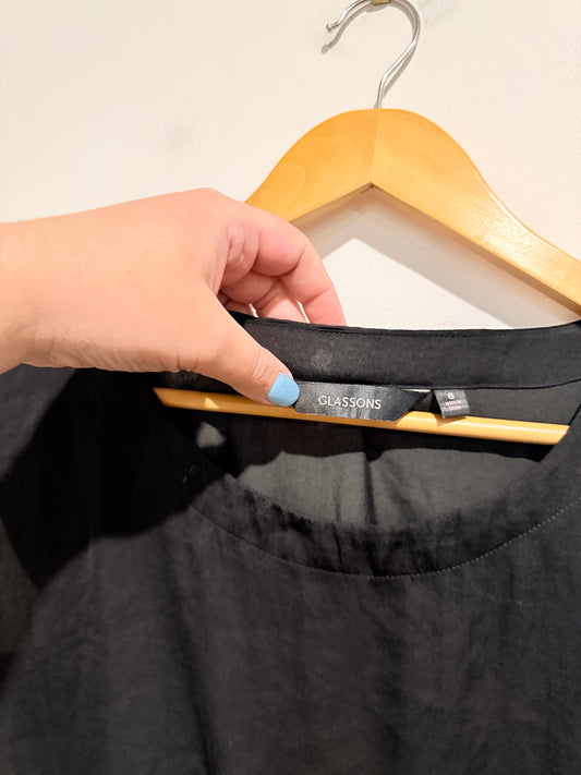 Glassons Size 8 Short-Sleeve Top