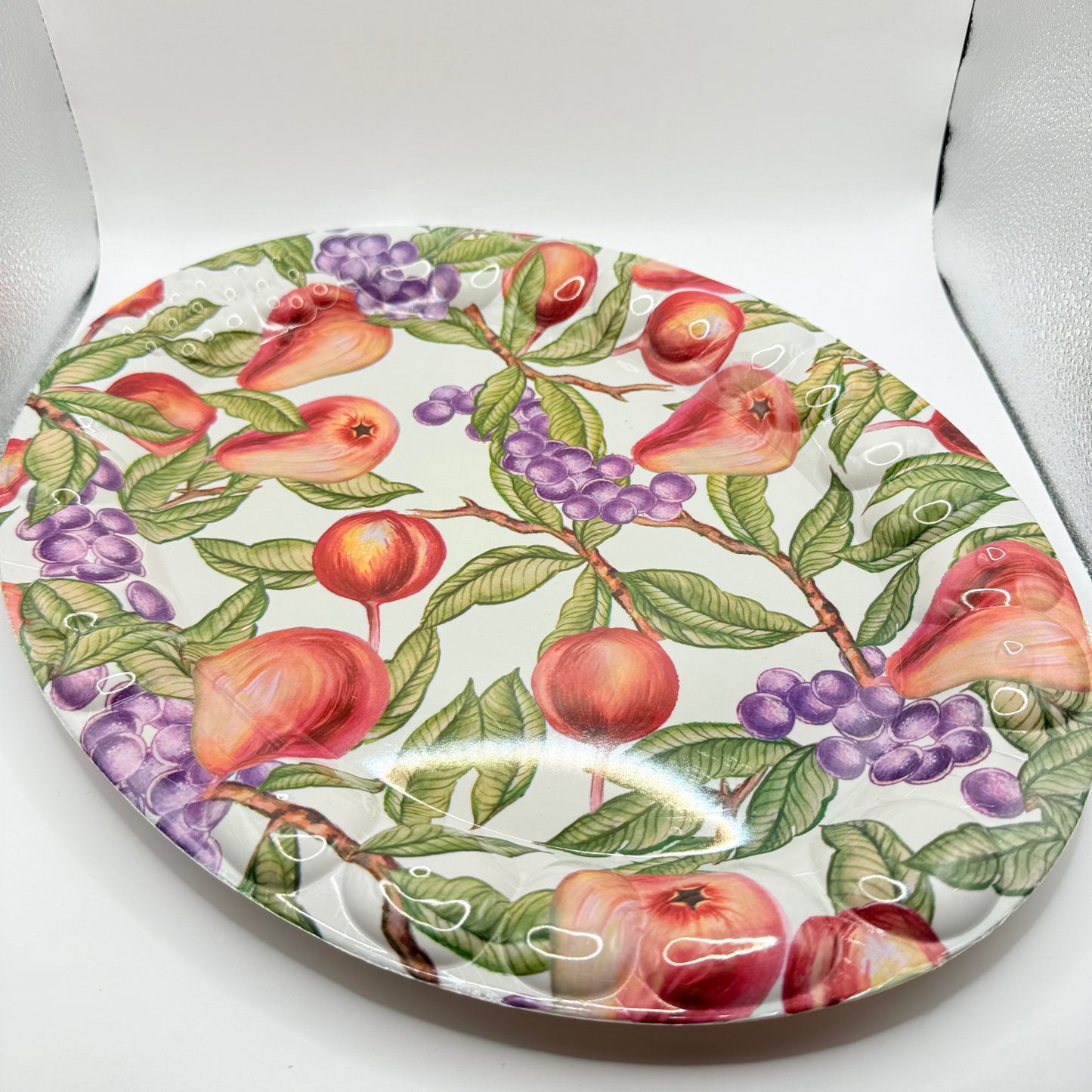 Fruit Theme Plastic Platter