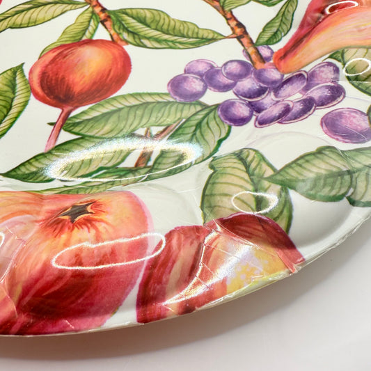 Fruit Theme Plastic Platter