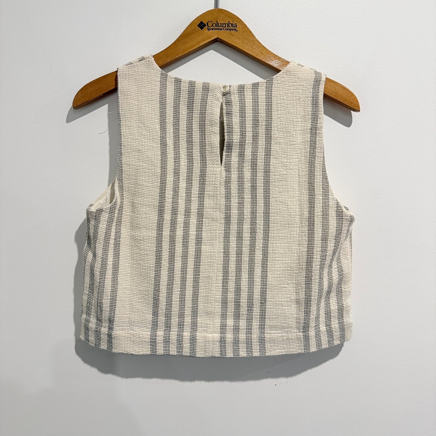 Academy Size S Striped Sleeveless Tank Top