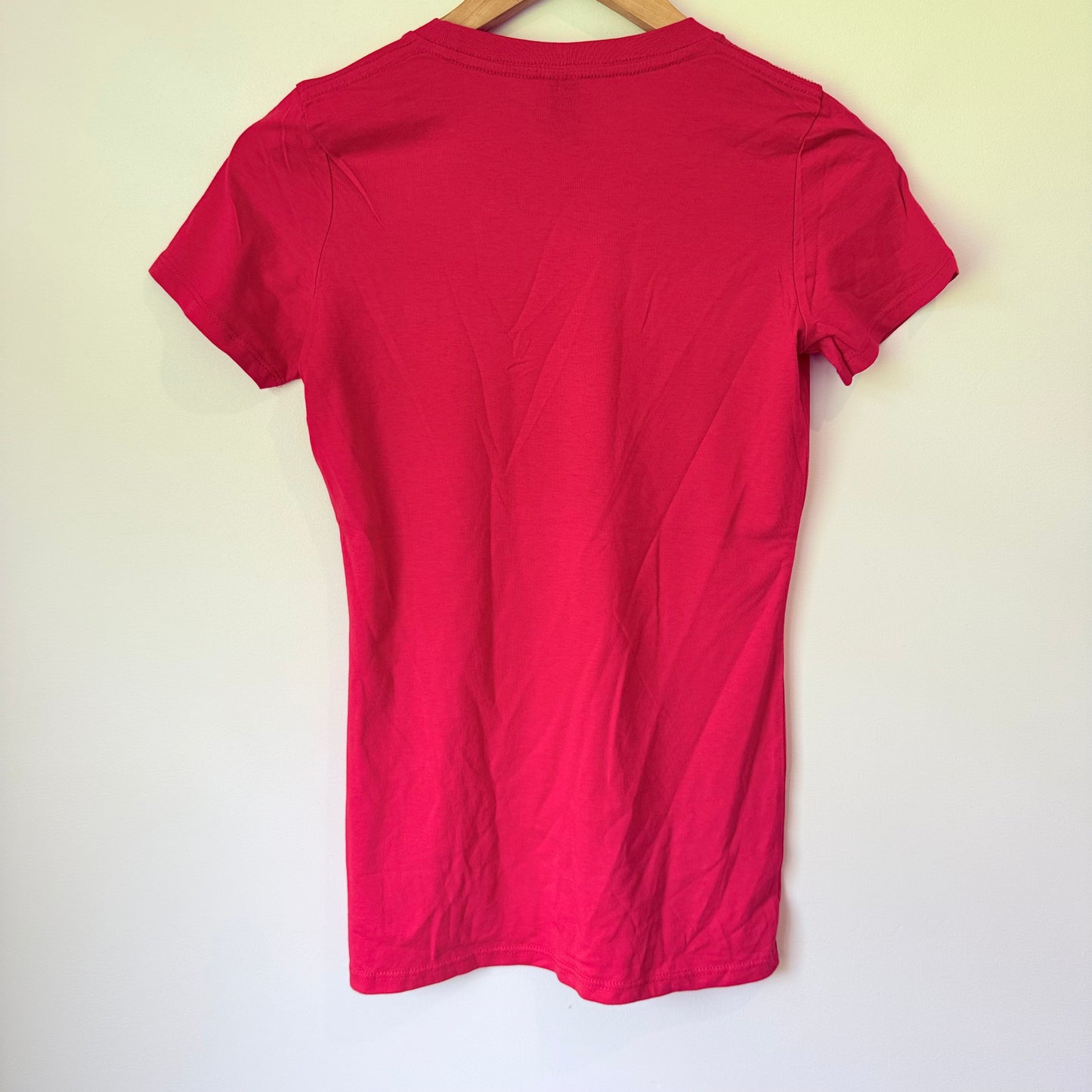 AS Colour Wafer Cotton T-Shirt - Red - Size XS