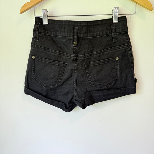 Jay Jays Size 8 Black Denim Shorts