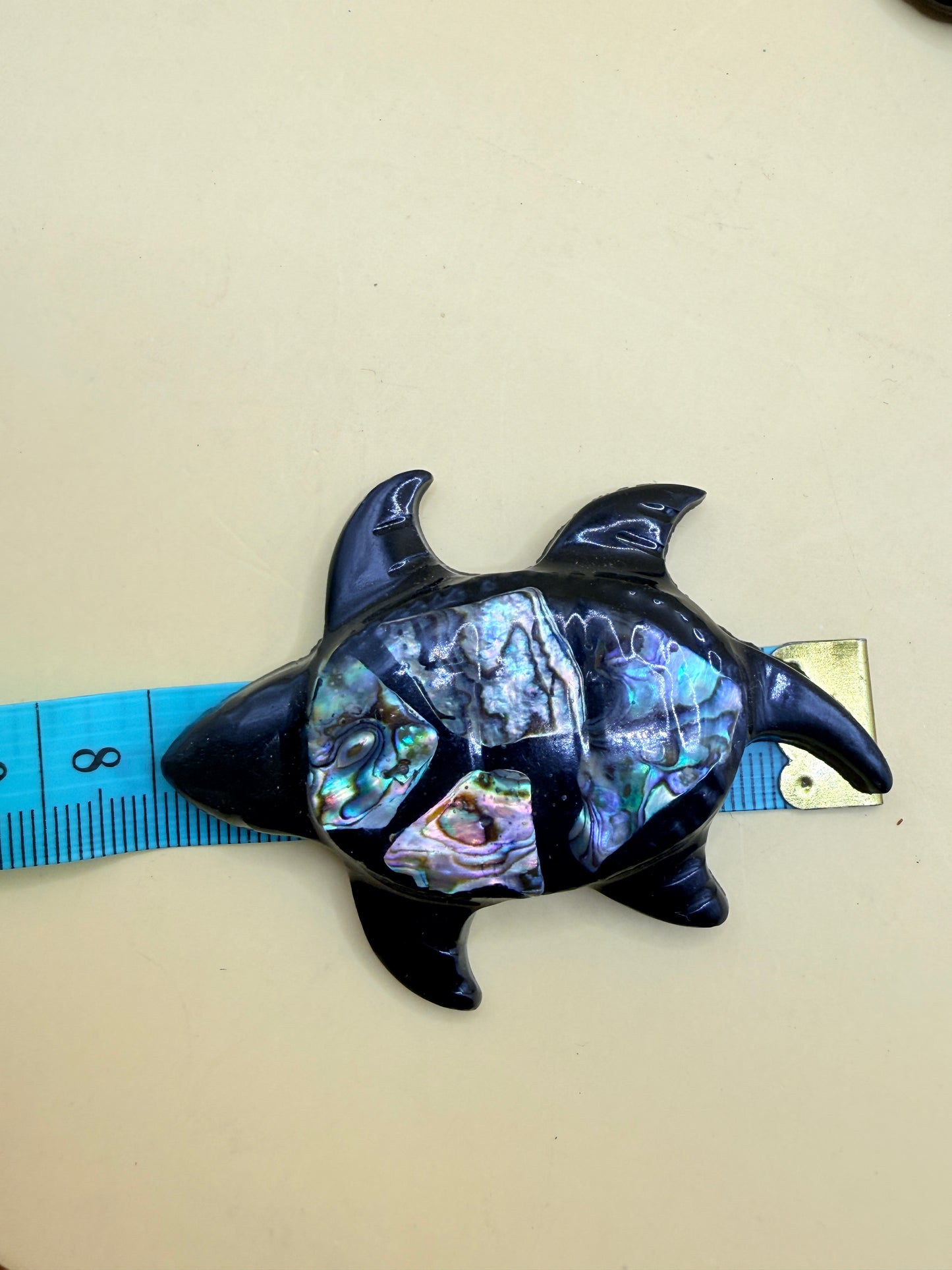 Decorative Paua Turtle Fridge Magnet