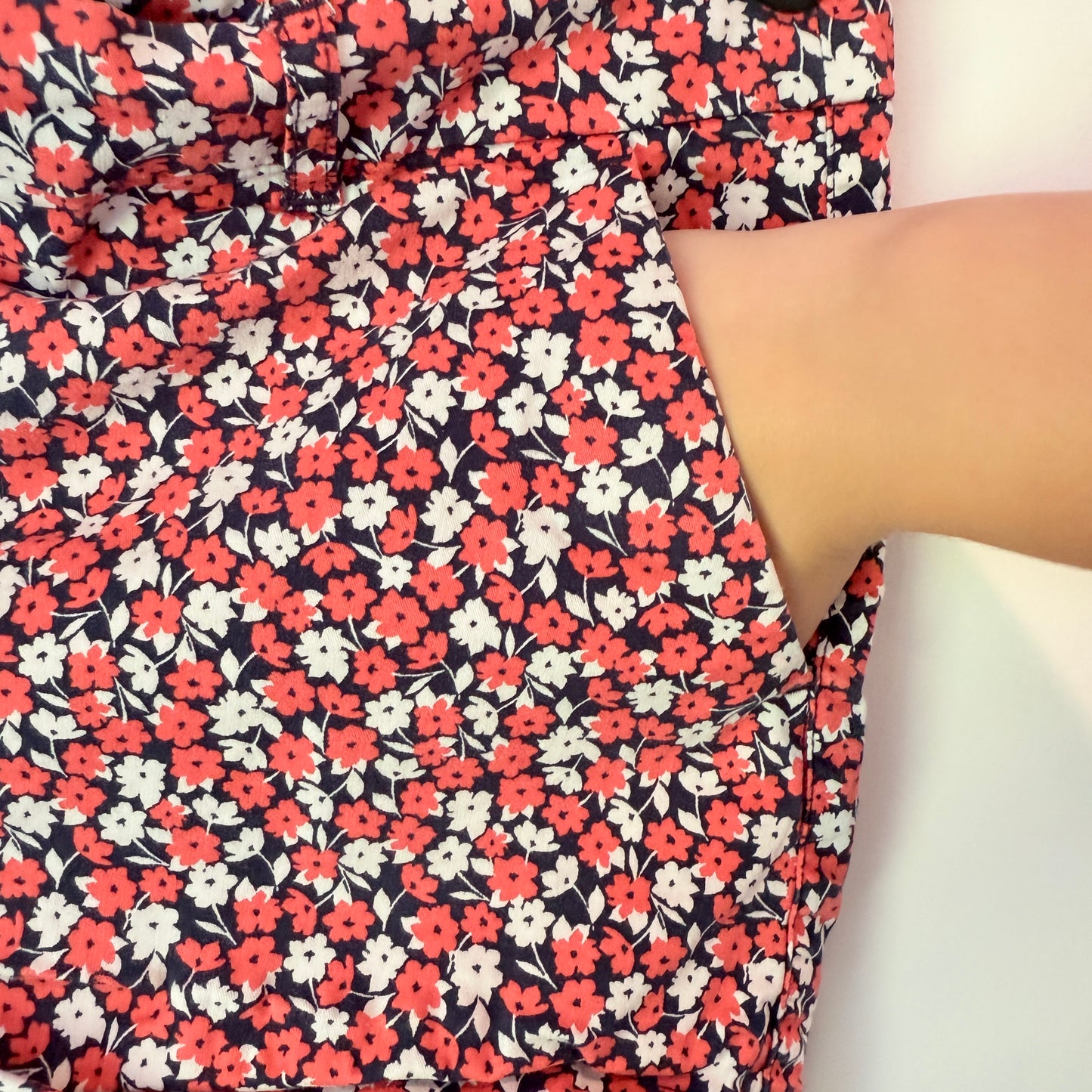 H&M L.O.G.G. Floral Print Shorts - Size 10