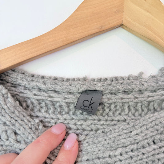 Kids Knit Longline Jumper with Calvin Klein Tags - Age 8