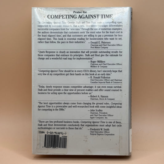 Competing Against Time by George Stalk, Jr. and Thomas M. Hout