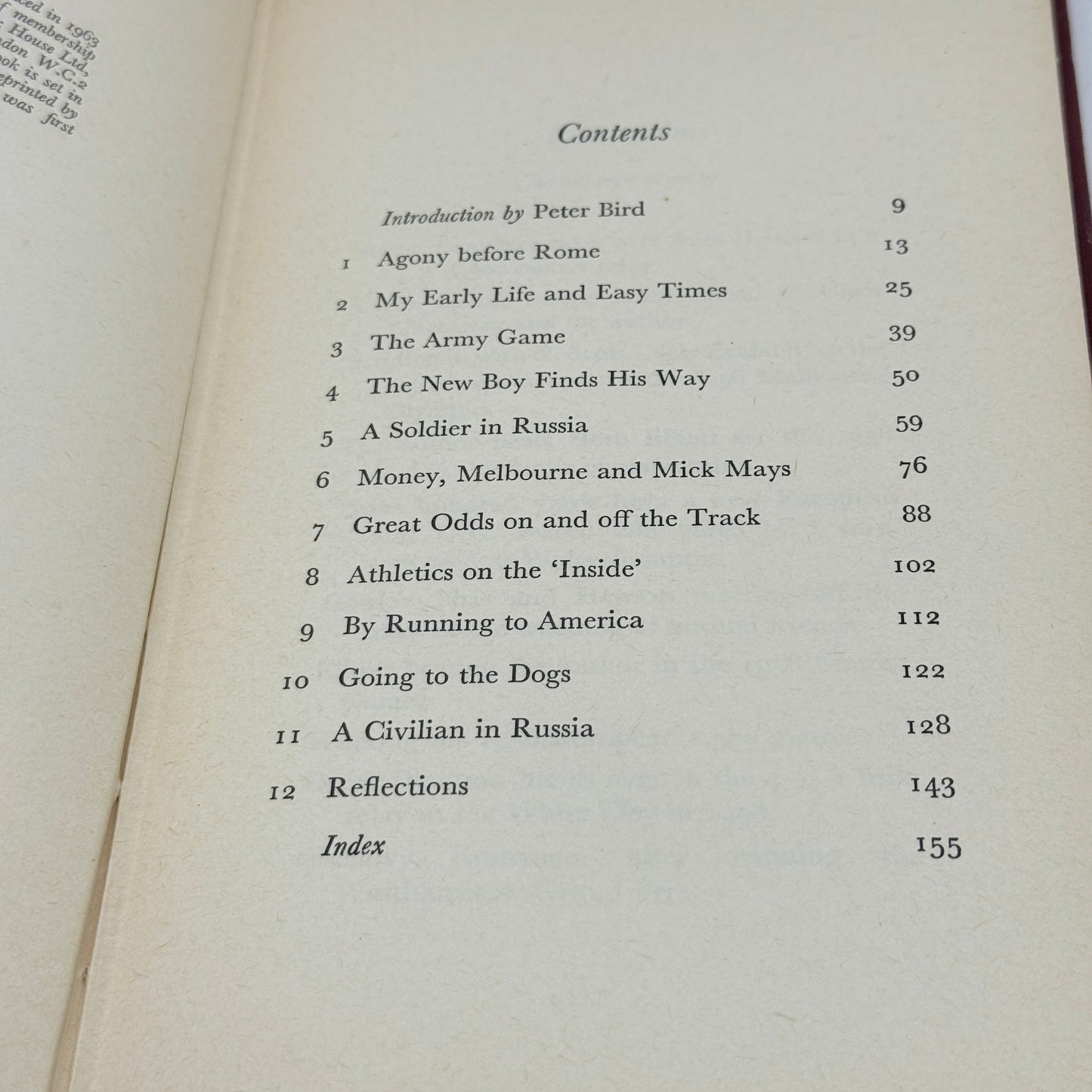 Flying Feet by Brian Hewson - 1963 Sportsman Book Club Edition