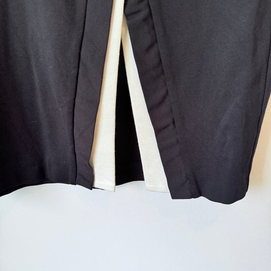 Stella @ Work Size 12 Black Pencil Skirt with Front Slit