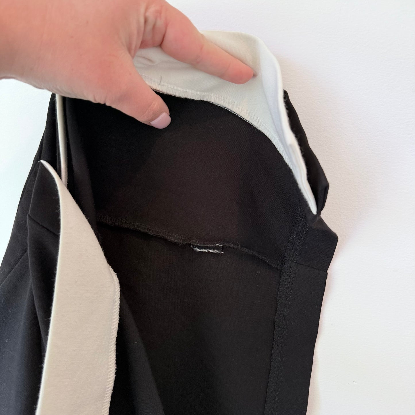 Stella @ Work Size 12 Black Pencil Skirt with Front Slit