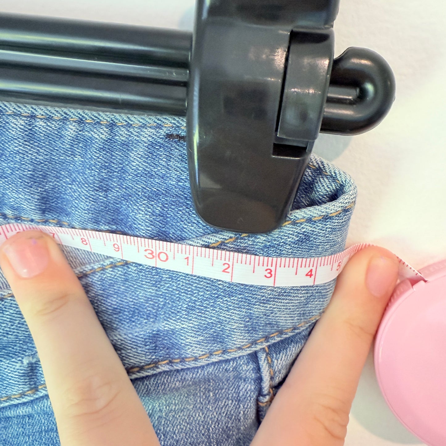 Blitz Size 70cm waist Skinny Jeans Ombre Blue to White Wash