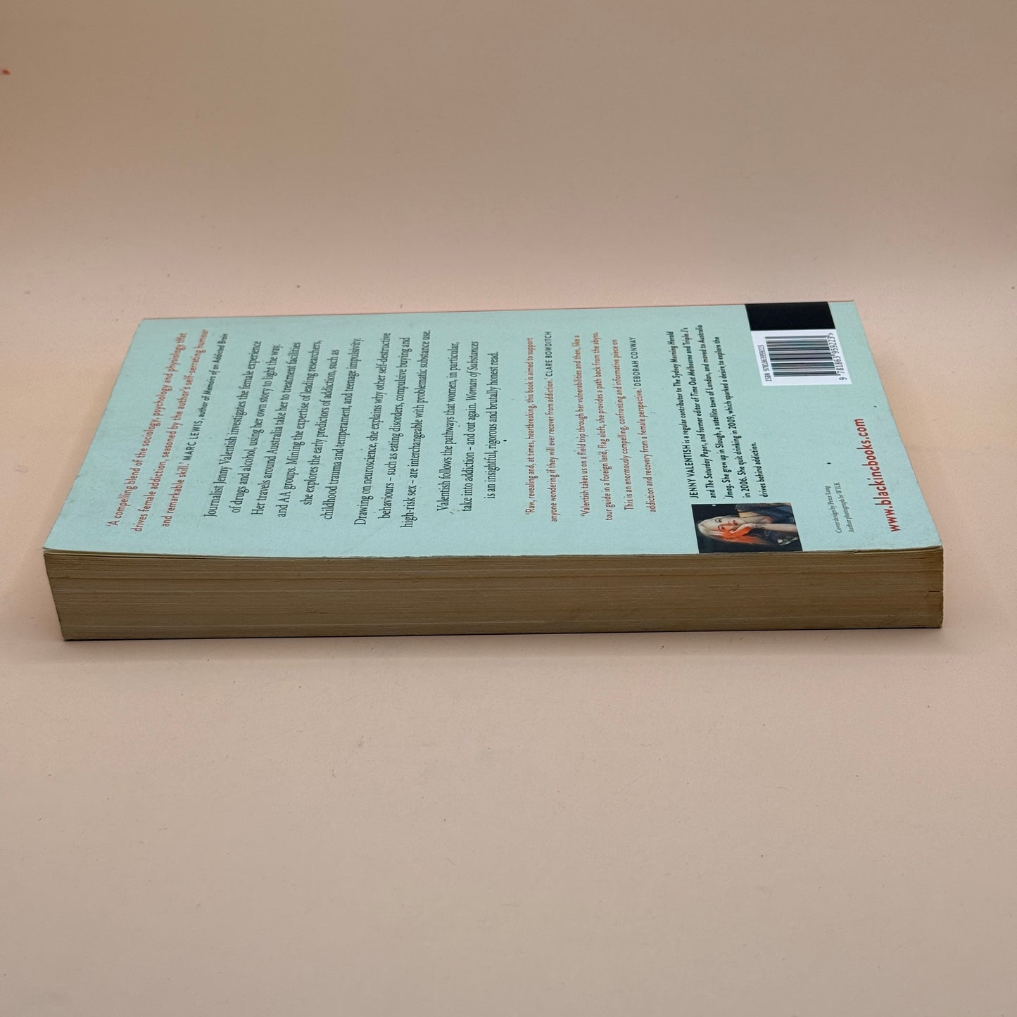 Woman of Substances: A Journey into Addiction and Treatment by Jenny Valentish