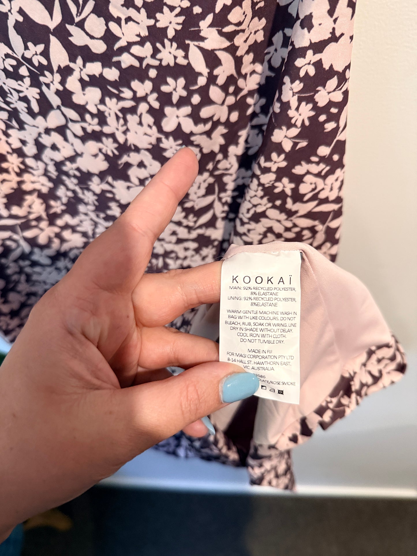 Kookai Size 38 One-Shoulder Mini Dress