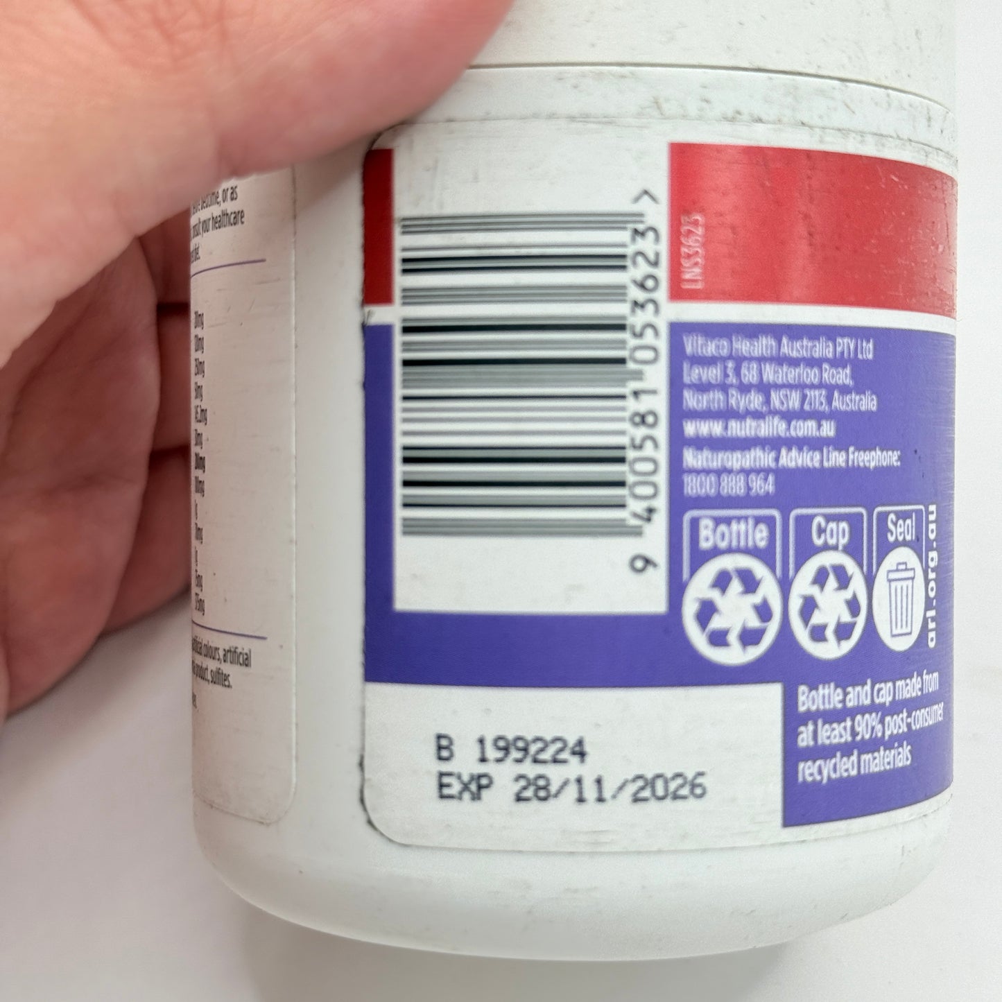 Nutralife Magnesium Sleep Herbal Formula - 60 Capsules