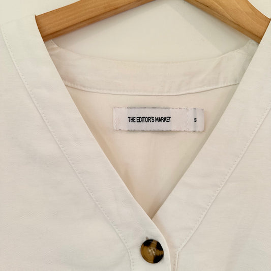 The Editor's Market Size S Button Down Tunic