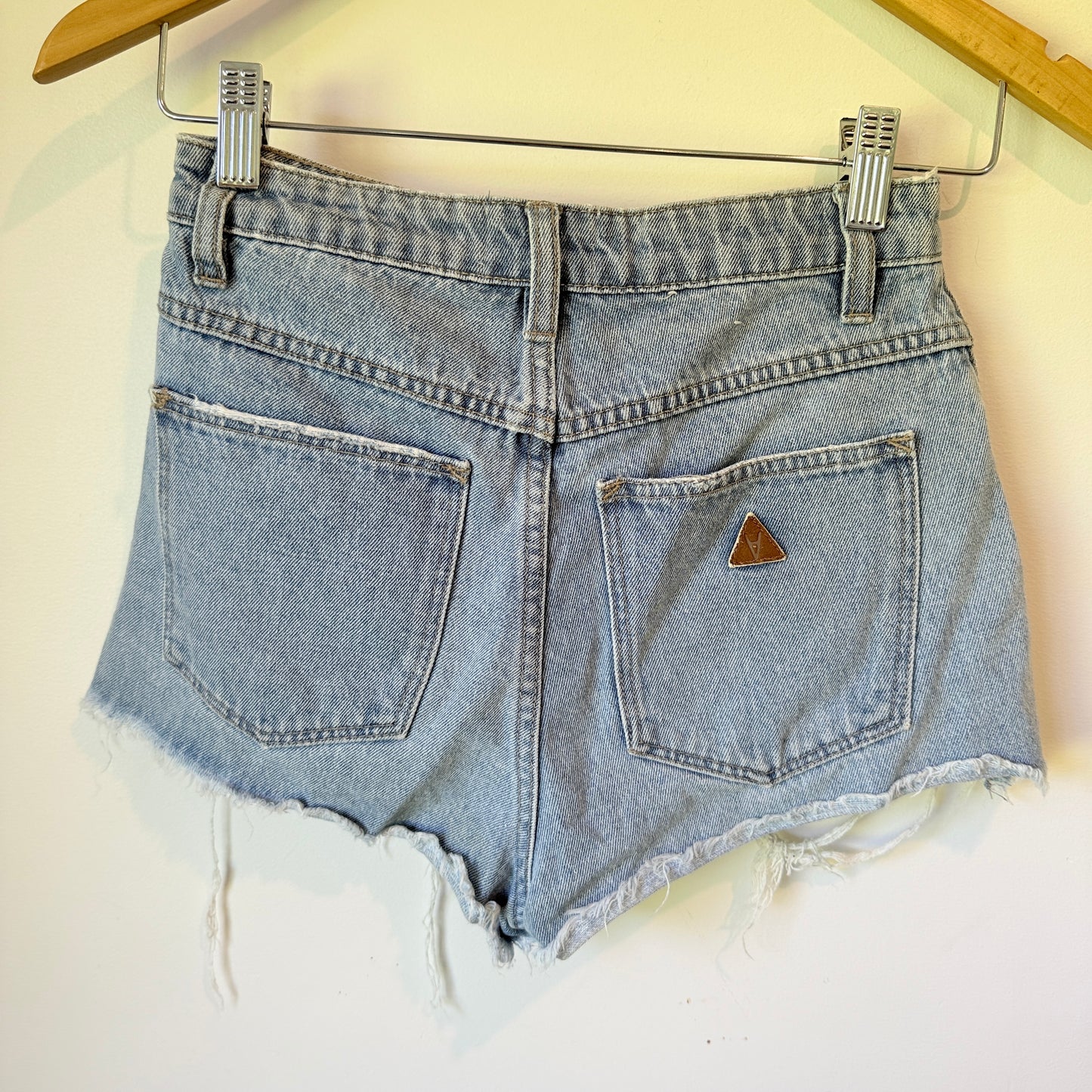 Abrand Jeans Size 6/24 Distressed Denim Shorts