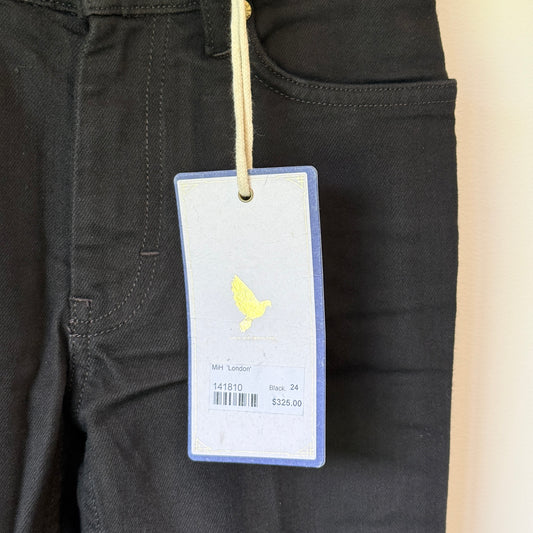 MiH London Mid-Rise Subtle Bootcut Jeans Size 24